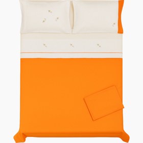 Resim Balım – Arı Motifli Pamuklu Keten Nevresim Takımı 