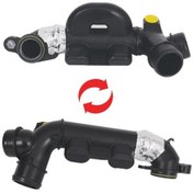 Resim MANİFOLD SUSTURUCU BORUSU FORD FOCUS II 1.6 TDCI FORD C MAX I 1.6 TDCI VOLVO C30 / V50 / V70 / S40 1.6 D.1465156 5M5Q9F764AA 1404782 3M5Q9F764CA 