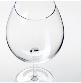 Resim Kırmızı Şarap Kadehi, Cam, 67 Cl, 6 Adet Açık Mavi 