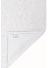 Resim Tilos Jakarlı Ayak Havlusu Beyaz 60x90 2225 Beyaz 