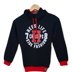 Resim Unisex Çocuk Kapüşonlu Sweatshirt (518724608) 