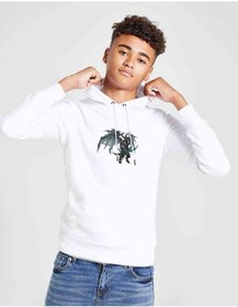 Resim World Of Warcraft Illidan Stormrage Baskılı Unisex Çocuk Sweat Beyaz 