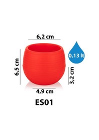 Resim Serinova Elvan Kaktüs Saksısı 0.13 Lt 85750431 