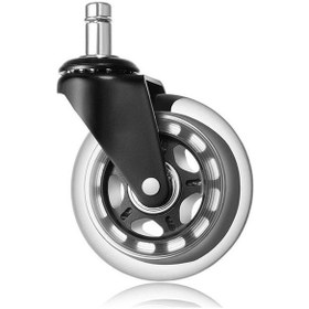 Resim Novahub Evrensel Sandalye Tekerlekleri Değiştirme 2 İnç Ofis Koltuğu Tekerleri Tekerlekler - 