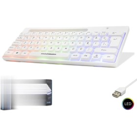 Resim Elektronikçim Mini Klavye LED - Beyaz HDX2608 