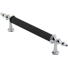 Resim 10 Adet Krom - Siyah Boru Kulp 9.6cm 
