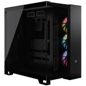 Resim Corsair İcue Lınk 6500x Rgb Tempered Glass Siyah Usb 3.2 Atx Mid Tower Kasa Cc-9011269-ww 