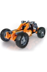 Resim Clementoni Unisex Çocuk Turuncu Mekanik Laboratuvarı Buggy ve Atv 