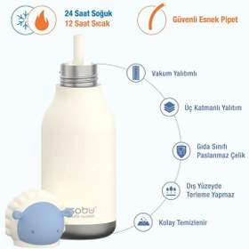 Resim Asobu Bestie Bottle Termos - Sheep Çok Renkli 