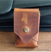 Resim Sumerian Leather Craft Deri Sigara Kılıfı Cat Sarısı 