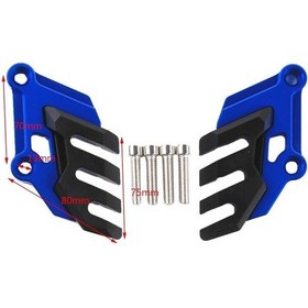 Resim Jokmae Kawasaki Cnc Ön Fren Diski Kaliper Koruma Koruyucu Kapak 