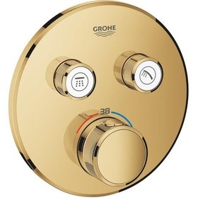 Resim Grohtherm Smartcontrol Çift Valfli Akış Kontrollü Ankastre Termostatik Duş Bataryası - 29119Gl0 