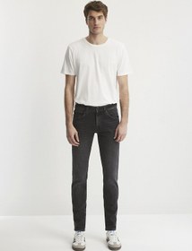 Resim Mavi - Kvnç Mavi Black Duman Gri Jean Pantolon 001070-34804 Antrasit 