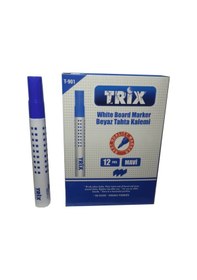 Resim Trix Beyaz Tahta Kalemi T 901 12 Li Mavi 