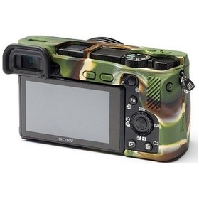Resim Easycover Sony A6500 Silikon Kılıf Ecsa6500C (Kamuflaj) 