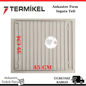 Resim Termikel Uyumlu Ankastre Fırın Izgara Teli Tepsi 45 X 39 Cm (Ölçüler) - 370448245 