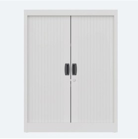 Resim Avcı Sürgülü Dosya Dolabı Malzeme Metal Arşiv Av Dolabı Kiler Ofis Raflı Beyaz / Beyaz 