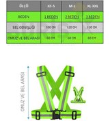 Resim jbox Yerli Malı Reflektörlü Yelek - Motosiklet, Bisiklet Ve Scooter (yeni Yasaya Uygun) 