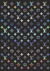 Resim A5 Hologram Sticker 074 Tek Paket Çoklu Sticker Çok Renkli 