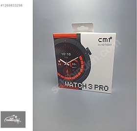 Resim CMF Watch 3 Pro - SIFIR - KAPALI KUTU + 25 İL'DE ELDEN TESLİM 