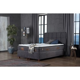 Resim Tutku Yatak Begonya Gri Yatak 100X200 