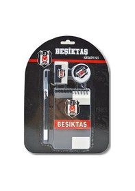 Resim Beşiktaş Not Defterli Kırtasiye Seti 4 Lü 582465 Siyah 