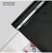 Resim Hightower Yaseenlın Siyah Duman Renkli Far Film Rulosu 40x60cm Çizilmeye Dayanıklı 