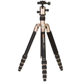 Resim Benro MeFOTO A1350Q1A RoadTrip Aluminum Travel Tripod Kit (Amber) 