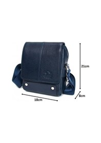Resim Lacivert Çanta Erkek Hakiki Deri Postacı Kangaroo Kıngdom 7655L 