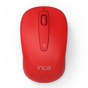 Resim Inca IWM-331RK Sessiz Kablosuz Mouse Kırmızı 