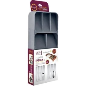 Resim Storemax 9 Bölmeli Çekmece Kaşık,çatal Düzenleyici, Kaşıklık Decobella 