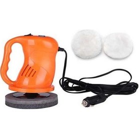 Resim Pazly Araba Elektrikli Cila Ve Polisaj Makinesi Seti - Profesyonel 2'li Ped, Oto Bakım Aleti, Abs Plastik Ve Metal, 12v Uygun 