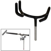 Resim Metal Mikrofon Tutucu C-Tasarım Boompole Stand 