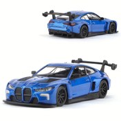 Resim 1:44 Ölçek BMW M4 GT3 Alüminyum Model Araba, Mavi, Manuel Rüzgar-Up, Çinko Alaşım, Koleksiyonluk Oyuncak Araba, Açılabilir Kapı, Çocuk Doğum Günü Hediyesi, Pilsiz, Kışın Kablosuz Yok 