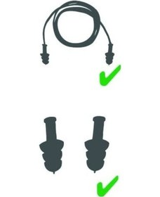 Resim Conıcfır050 Ipli Kulak Tıkacı & Kutulu 50 Adet 