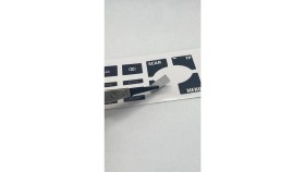 Resim Audi A4 B6 - B7 Kasa 2001-2008 Arası Uyumlu Radio Teyp Ünitesi Tuş Takımı Tamir Kiti Sticker Etiketi 