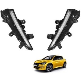 Resim Peugeot 208 2021-2024 Gündüz Farı Far Gündüz Farı Sağ - Sol Takım 