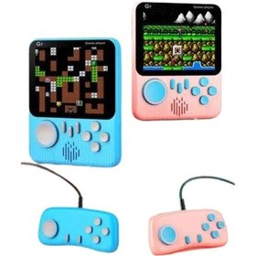 Resim Ceylan Adam Çift Konsol 666 Adet Retro Oyun El Atarisi Taşınabilir 3.5 İnç Ekran 