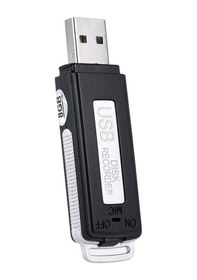 Resim Kingboss KB-II 8 GB USB Flash Disk Ses Kayıt Cihazı Siyah 