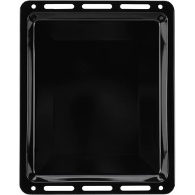 Resim Maggen Ankastre Emaye Fırın Tepsisi 46,0X36,5X3CM Bosch Siemens Beko Arçelik Vestel Profilo Uyumlu Siyah Renk 