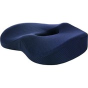 Resim Ofis Koltuğu İçin Hafif Ve Konforlu Hafızalı Köpük Minder - Mavi, 42x33x8cm 