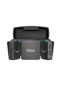 Resim Fifine M9 Kablosuz Yaka Mikrofon Seti 