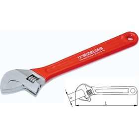 Resim İzeltaş 10" Kurbağacık Anahtarı - 0600011010 