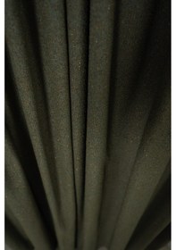 Resim Dekoratif Şık %5 Simli Natural Yumuşak Dökümlü Fon Perde Salon Oturma Odası Yatak Odası Antre Yeşil 