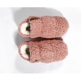 Resim Peluche 2026 Tedy Pembe Kadın Ev Ayakkabısı Panduf 