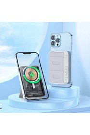 Resim AyShop Atongm Magsafe Özellikli 20W 10.000mAh Şeffaf Powerbank 