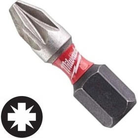 Resim Milwaukee Bits Uç Matkap Ucu Tornavida Ucu Vidalama Ucu PZ2-25 mm T4932430864 - 1 Adet 