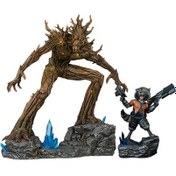 Resim Sideshow Collectibles Groot & Rocket Racoon Premium Format Figure 