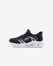 Resim Skechers Skechers Meteor-lıghts Brısk-beams Küçük Erkek Çocuk Lacivert Işıklı Spor Ayakkabı 403848n Nvbk Lacivert 