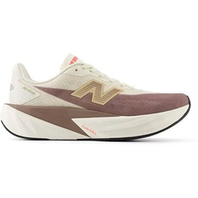 Resim New Balance FuelCell Rebel V5 Kadın Bej Koşu Ayakkabısı WFCXLJ5 